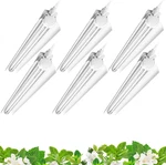 Lights, 2FT 5000K White Full Spectrum Plant Growing Lamps, 144W(6 X 24W, 80. Fixed Price $141.77.
