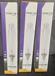 Three Fusion Lamps ET25 High Pressure Sodium FHPS10000/M0G 2000K Candle Light. Fixed Price $35.00.