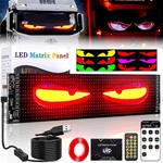 1 Pack Large Devil Eyes Light For Cars, 23X5 Programmable Flexible Led Digital. Fixed Price $83.99.
