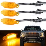 Boigoo Car Amber Grille Lights For Dodge 1500 (13-18) Raptor Style. Fixed Price $28.55.