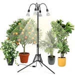 Sansi Upgraded 120W Grow Light With Adjustable Tripod Stand, 5000K 660NM Full. Fixed Price $126.16.