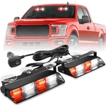 Hlauto 2002L Emergency Dash Strobe Lights Red White 48LED Pack. Fixed Price $33.88.