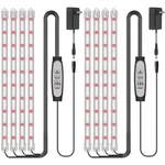 4-BAR Grow Strips For Indoor Plants, 16" Full Spectrum Lights, 65.... Fixed Price $52.03.