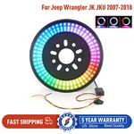 Suparee 14" Rgb Spare Tire Brake Lights Rear Lamp For Jeep Wrangler Jku 07-18. Fixed Price $51.29.