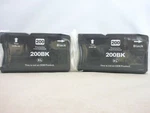 2PK 200 Black Ink Cartridge For Lexmark Officeedge PRO4000 PRO5000 PRO5500 5500T. Fixed Price $11.20.
