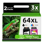 64XL Ink Cartridges Black/color Combo Pack Replacement For HP6.... Fixed Price $53.55.