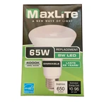 Maxlite BR30 Led Bulbs 8W 65W Replacement Dimmable Cool White 4000K E26 12-PACK. Fixed Price $36.00.