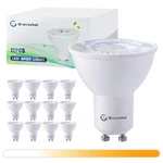12-PACK Dimmable GU10 Led Bulbs, 3000K Warm White, Equivalent To 35W Halogen,.... Fixed Price $37.96.