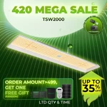 2026 Mars Hydro Tsl 2000 Dimmable Led Grow Light 300W For Tent,smart App. Fixed Price $161.99.
