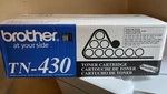(1) Genuine Factory Sealed Brother TN430 Black Toner Cartridge. Fixed Price $22.00.