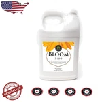 Natural Bloom Liquid Fertilizer 1 Gallon Hydroponics Indoor Gardening Flower Bud. Fixed Price $104.00.