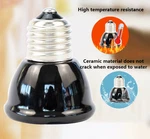 Reptile Heat Lamp 25-75W-1 Pack Ceramic Emitter Bulb No Light Emitting. Fixed Price $13.99.