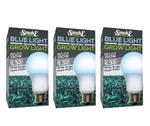 3 Pack! Miracle Led Wide Xl Blue Spectrum Indoor Grow Light Bulbs, 150W From 11W. Fixed Price $19.99.