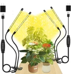 Led Grow Lights (2 Packs), Heads Full Spectrum Plant With Clamp For Indo. Fixed Price $46.41.