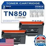 Corapipo TN850 High Yield Black Toner Cartridge (2-PACK) For Brother Printers. Fixed Price $84.92.