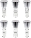 Sunlite Led Cct Plv Recessed Ballast Bypass Light Bulb, 11WATTS, Tunable, 6-PACK. Fixed Price $86.37.