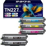 TN227 TN-227BK/C/M/Y High Yield Toner Cartridge 5 Pack(with Chip). Fixed Price $40.00.
