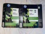 Hp 950XL Black Ink Cartridge - Double Twin Pack. Fixed Price $40.00.
