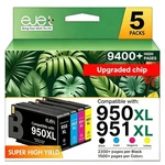 Ejet 950XL And 951XL Ink Cartridges Combo Pack Replacement For Hp Use.... Fixed Price $64.79.