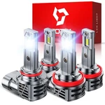 Topik H11 9005 Bulbs Combo, Upgraded-gen 80,000LM 900% Ultra Brighter, H8 H.... Fixed Price $73.76.