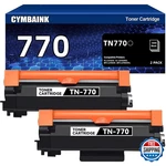 Cymbaink 2-PACK TN770 Compatible Toner Cartridge For Brother HL-L2370DW MFC-L275. Fixed Price $62.07.