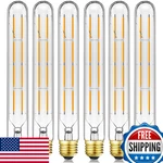 Lvye E26 Tubular Led 8W T10 Dimmable Long Light Bulbs 75 Watt Medium Ba. Fixed Price $62.63.
