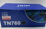 Sudlto TN760 TN730 Compatible Toner For Brother (2-PACK) Blk New Sealed. Fixed Price $17.60.