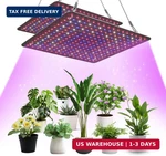 Pack Led Grow Light Panel 200W Lamp For Indoor Plants, Full Spectrum With Whit. Fixed Price $57.80.