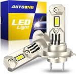 Autoone Upgraded H7 Led Bulb, Ultra Brightness 6000K White 1:1 Halogen. Fixed Price $37.99.