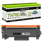Greencycle Compatible Toner Cartridge Replacement For TN760 TN-760 TN730 With.... Fixed Price $24.86.