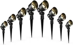 Low Voltage Outdoor Floodlight Halogen Garden Landscape Lighting 8 Pack. Fixed Price $109.99.