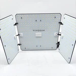Vivosun Foldable Adjustable Led Indoor Grow Light For Plants 200W VSL-LL200. Fixed Price $91.00.