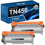 Vipsim TN450 Toner Cartridge 2 Pack Replacement For Brother Printers. Fixed Price $33.19.