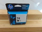 Genuine Hp 74 Original (CB335WN) Black Ink Cartridge. Fixed Price $7.50.