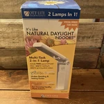 Ott Lite Technology Folding 2 Desk Lamp Reading Or Plant Light 13 Watt. Fixed Price $39.99.