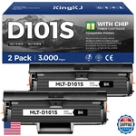 MLT-D101S Toner Cartridge Black 2-PACK High-yield Replacement For Samsung. Fixed Price $42.06.