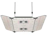 Vivosun 2-IN-1 Aerolight AW400 Led Grow W/ Circulation Fan For 4X4 Tent. Fixed Price $339.99.
