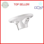 Porcelain Light Socket (medium Base, White). Fixed Price $12.99.