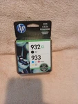 Hp 932XL/933 High Yield Black Standard C/m/y Color Ink Cartridges Exp 04/23. Fixed Price $15.99.