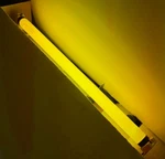 15W 18" Gold F15T8/GO Fluorescent Tube Light Bulb Lamp Sylvania New 21608. Fixed Price $49.95.