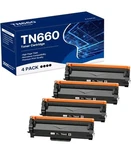 Wearec Compatible Toner Cartridge Replacement For Brother Printer (black 4 Pack). Fixed Price $19.99.