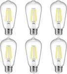 Ascher Vintage Led Edison Bulbs, 6W, Equivalent 60W, Non-dimmable, High 4000K. Fixed Price $24.64.