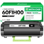 60F1H00 Black Toner Cartridge With Chip 1-PACK Replacement Compatible Lexma. Fixed Price $75.62.