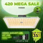 2026 Mars Hydro Ts 1000 Led Grow Light Full Spectrum For Tent Kit,smart App. Fixed Price $79.99.