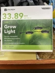 Utilitech 144-IN 3-LIGHT Black 33-WATT Full Spectrum Led String Grow Lights 12FT. Fixed Price $20.00.