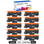 10PK TN830XL Toner Cartridge For Brother MFC-L2760DW DCP-L2640DW L2647DW. Fixed Price $107.33.