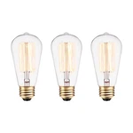 Globe Electric 31321 Vintage Designer Light Bulb, Count, 220 Lumens. Fixed Price $9.85.