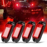 Nicoko 4PODS Pure Red Rock Lights 72 Leds High Power Neon Underglow IP68. Fixed Price $67.98.