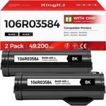 Xerox Versalink B400 B405 Black Toner Cartridge 2-PACK Compatible 106R0358. Fixed Price $50.61.