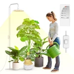 Sansi Grow Lights For Indoor 100W Full Spectrum Tall Stand. Fixed Price $117.49.